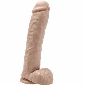 GET REAL Dildo 28 cm ar bumbiņām, modelis D-234573