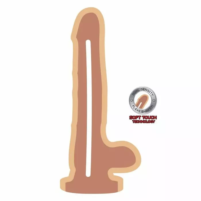 Dildo GET REAL Dual Density 12 cm Photo 2