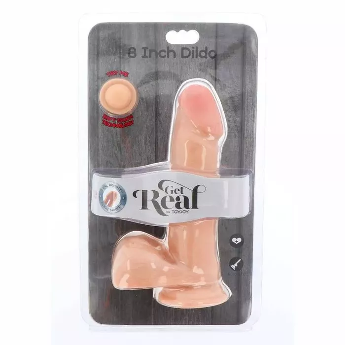 Dildo GET REAL Dual Density 18 cm Photo 3