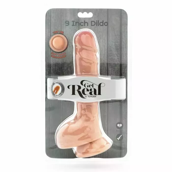 Фаллоимитатор GET REAL Dual Density 25,5 см Photo 3
