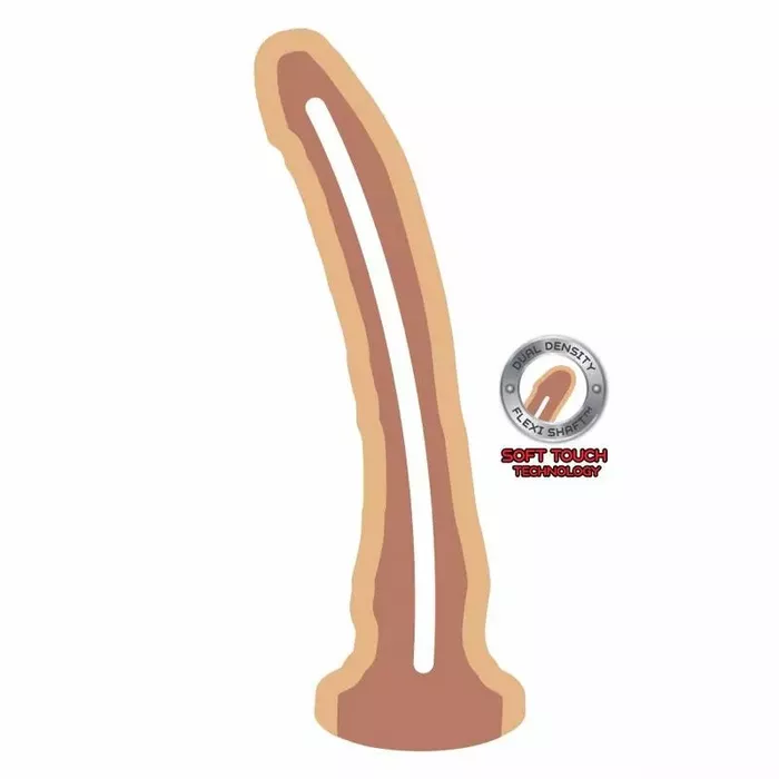 Dildo GET REAL Dual Density Dong 20,5 cm Photo 2