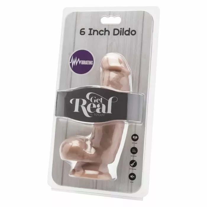Вибратор GET REAL Dildo 12 см Photo 2