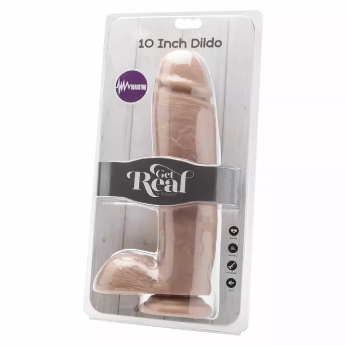 Vibrating dildo GET REAL D-234577 Photo 2
