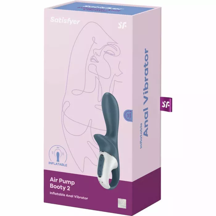Anal vibrator SATISFYER Air Pump Booty 2 Photo 6