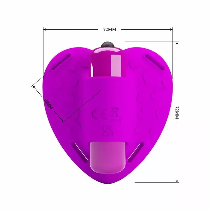 Clitoral massager pretty love HEARTBEAT D-233393 Photo 5
