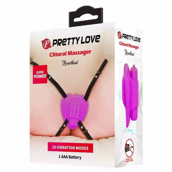 Clitoral massager pretty love HEARTBEAT D-233393 Photo 9