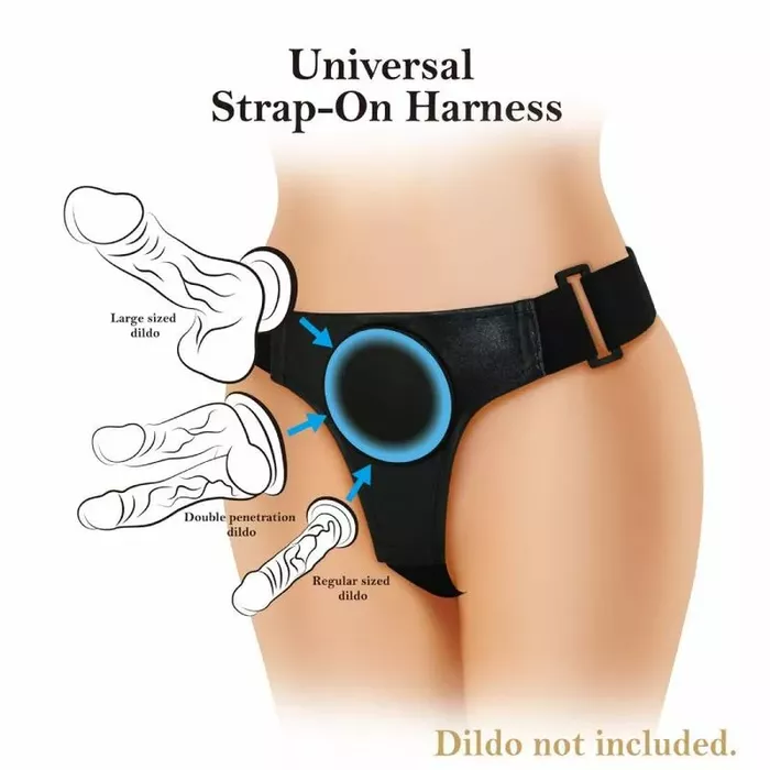 Strap-on josta pretty love PRETTY LOVE - BLACK UNIVERSAL HARNESS Photo 6