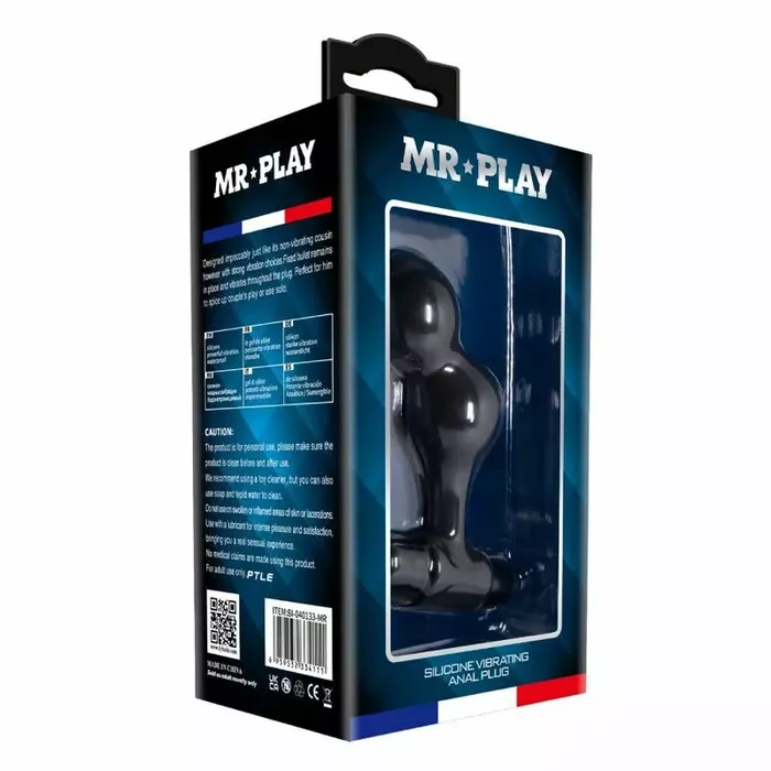 MR PLAY D-233390 anal vibrator  silicone plug | Ohoney.eu