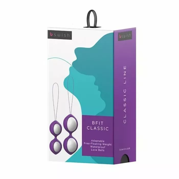 Vibrating Kegel Balls b swish BFIT CLASSIC VIOLET Photo 4