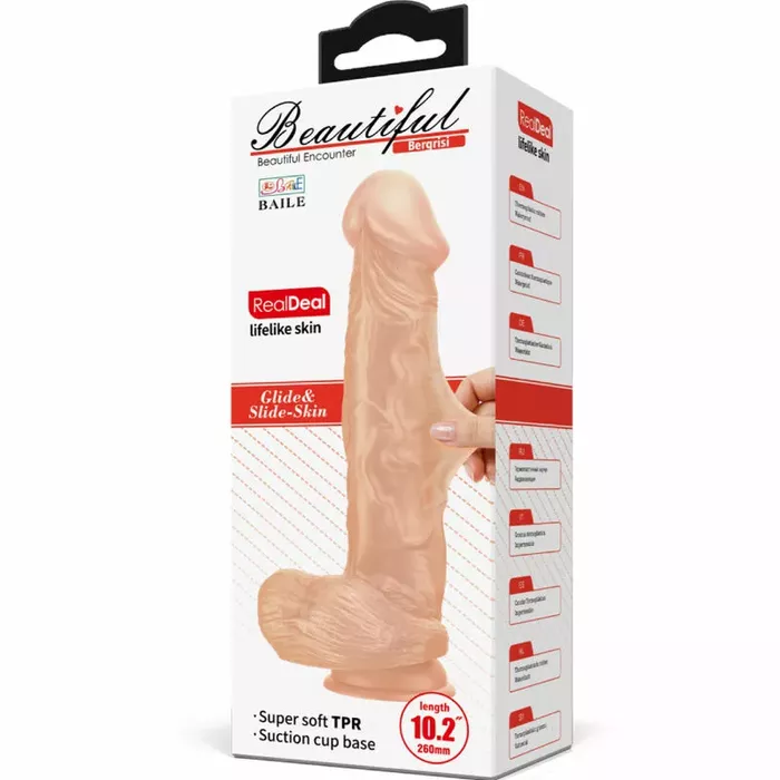 Dildo BAILE Beautiful Encounter Bergrisi 26 cm Photo 9