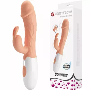 PRETTY LOVE - EASTER BUNNY VIBRATOR WITH STIMULATOR