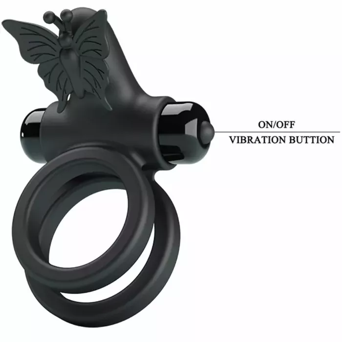 Double vibrating penis ring Pretty Love D-233397 Photo 9