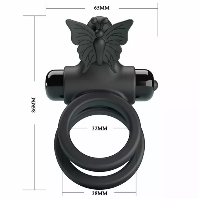 Double vibrating penis ring Pretty Love D-233397 Photo 10