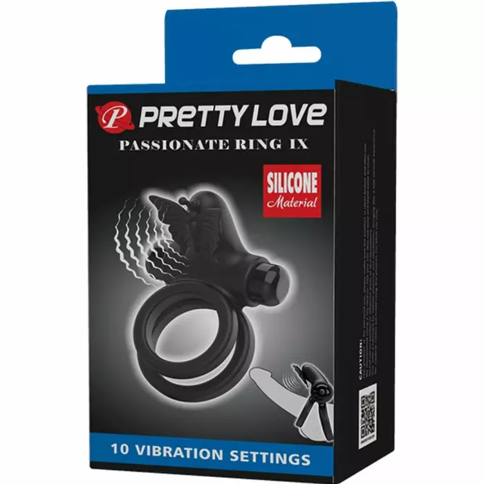 Double vibrating penis ring Pretty Love D-233397 Photo 11
