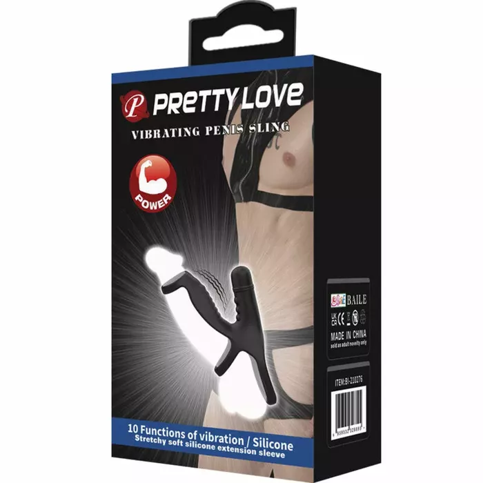 Pagarinoša uzmava pretty love Elastic Soft Silicone Extension Sleeve Photo 7