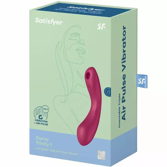 Вибратор SATISFYER Curve Trinity 1 Photo 10