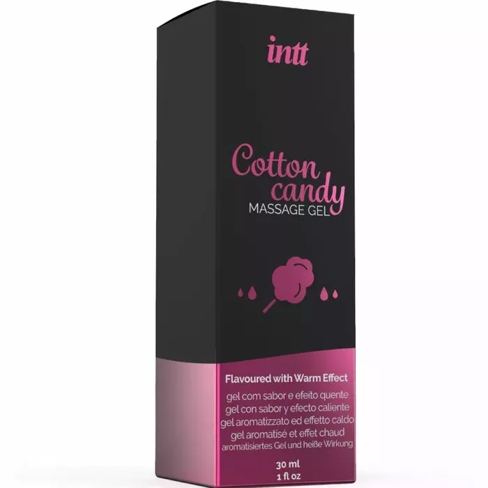 INTT MASSAGE & ORAL SEX massage gel — cotton candy, warming Photo 3