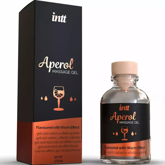 Massage gel INTT MASSAGE & ORAL SEX Aperol Photo 2