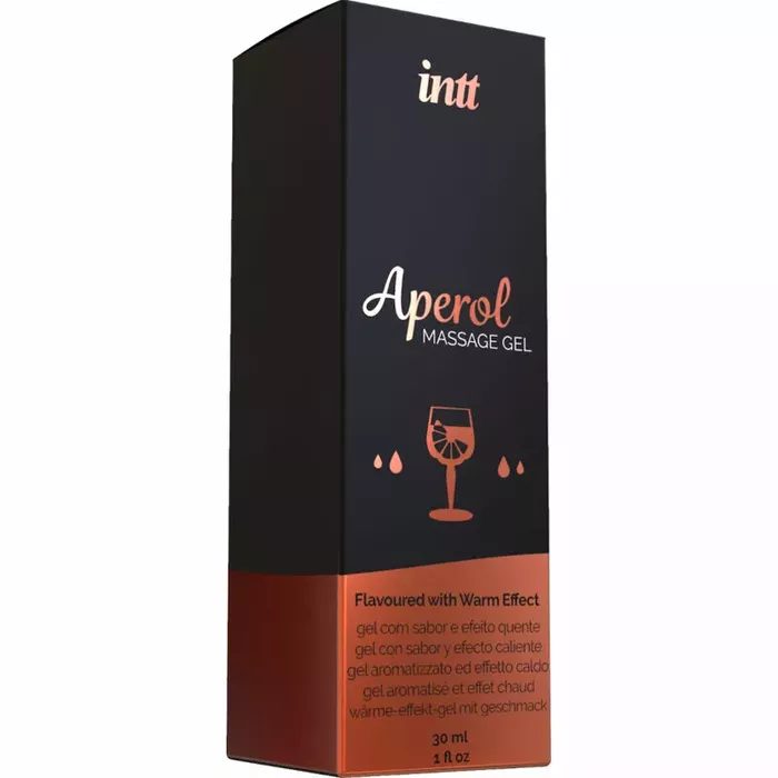 Massage gel INTT MASSAGE & ORAL SEX Aperol Photo 3