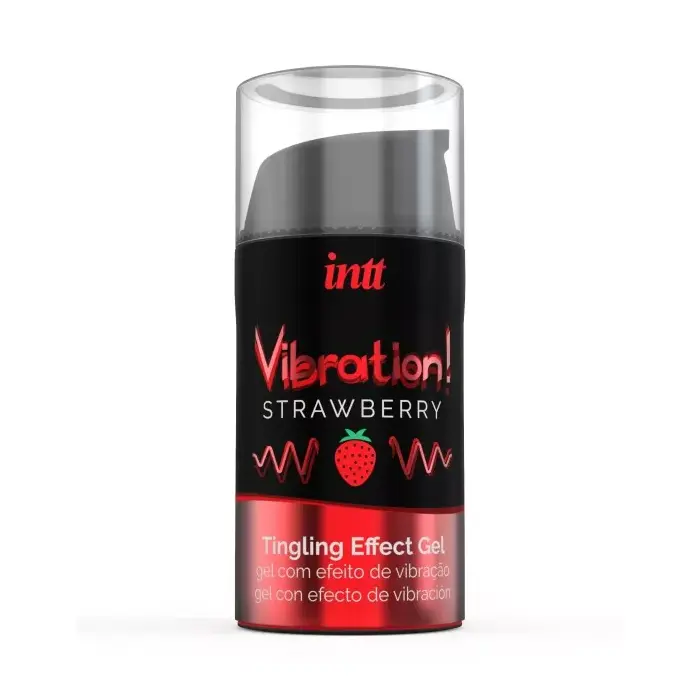 INTT Unisex Vibration Strawberry 15 ml želeja Photo 2