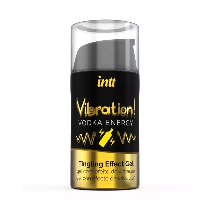 INTT Unisex Arousal Gel Vibration! Vodka Energy 15 ml Photo 3