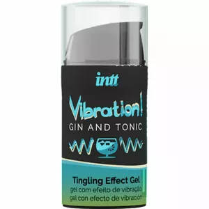 INTT - POWERFUL INTIMATE STIMULANT LIQUID VIBRATING GEL GIN & TONIC 15ML