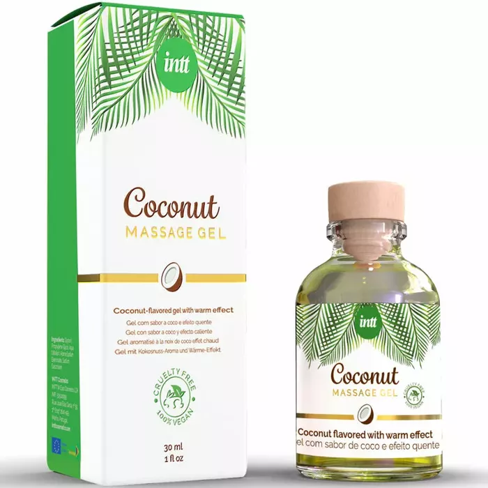 INTT VEGAN LINE гель для массажа кокосовый с разогревом Photo 2