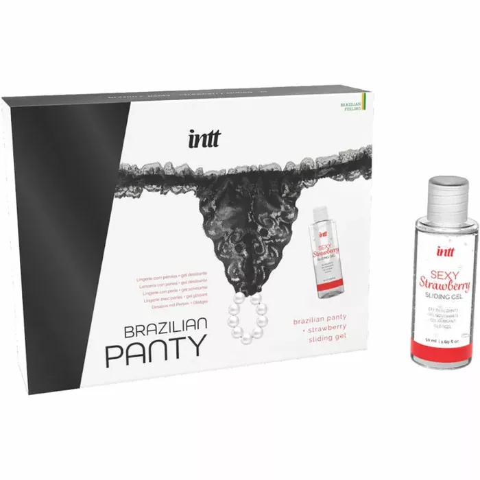INTT RELEASES brazīliešu biksītes ar pērlēm un 50 ml gēlu Photo 2