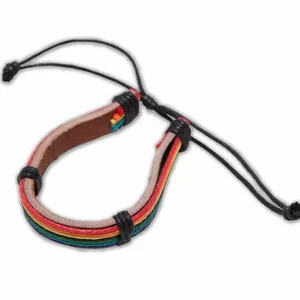 PRIDE - LUCKY TURKISH EYE BRACELET LGBT FLAG