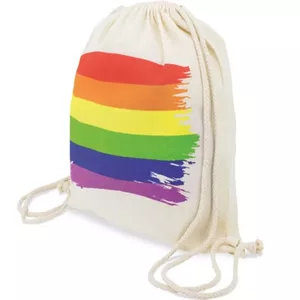 PRIDE - COTTON LGBT FLAG BACKPACK