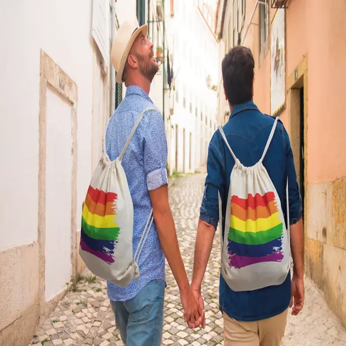 Backpack PRIDE COTTON LGBT FLAG Photo 3
