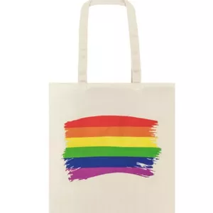 PRIDE - COTTON LGBT FLAG BAG