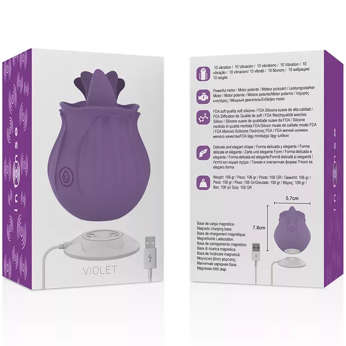 Клиторальный вибратор INTENSE Violet CL Toris Photo 6