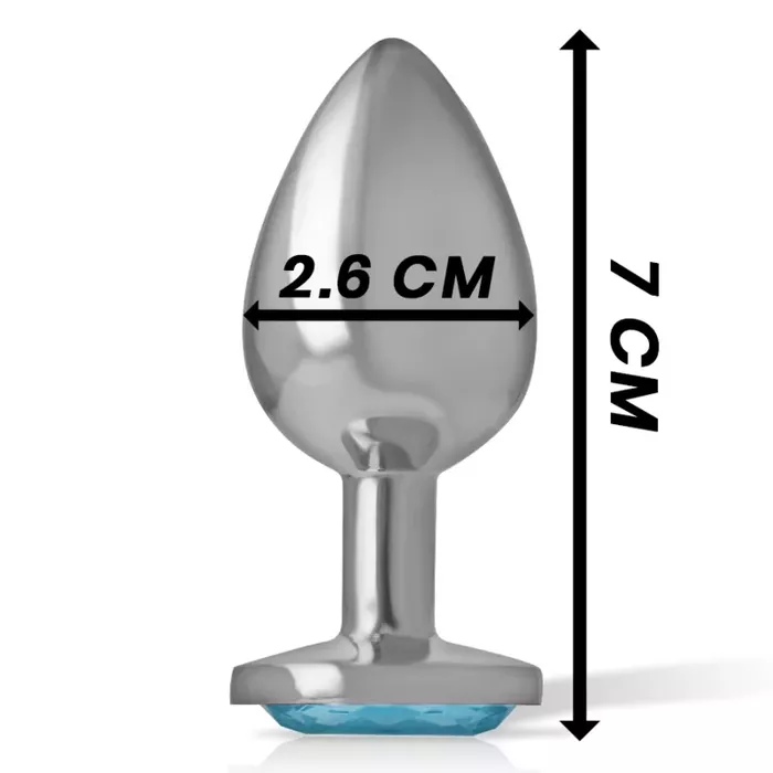 INTENSE Aluminum Metal Anal Plug Size S Photo 5