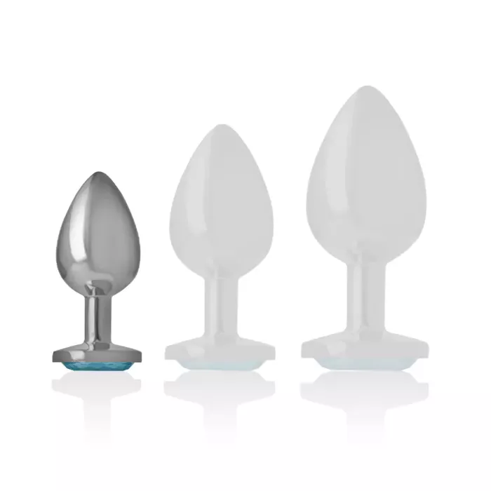 INTENSE Aluminum Metal Anal Plug Size S Photo 6