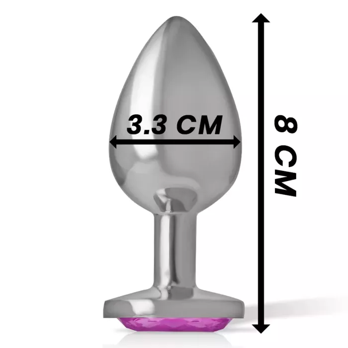 Anal plug INTENSE Size L — aluminum metal Photo 6