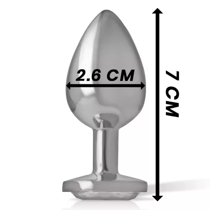 INTENSE Aluminum Metal Anal Plug Size S Photo 7