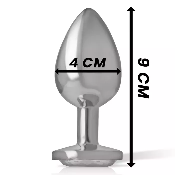 Anal plug INTENSE Aluminum Metal, Size L Photo 7