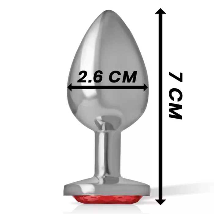 Анальная пробка INTENSE ALUMINUM METAL S Photo 5