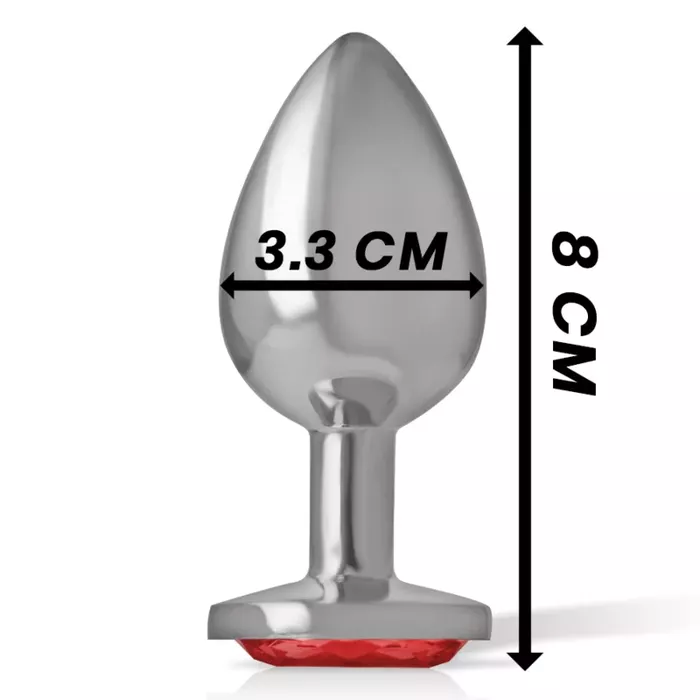 Anal plug INTENSE Metal size M Photo 5