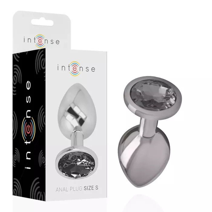 Anal plug INTENSE Size S — aluminum metal Photo 2