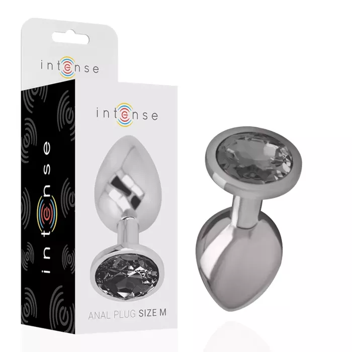 Anal plug INTENSE D-234372 — aluminum, size M Photo 2