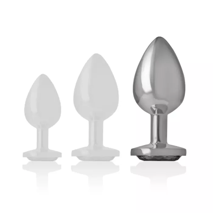 Anal plug INTENSE Aluminum metal plug size L Photo 6