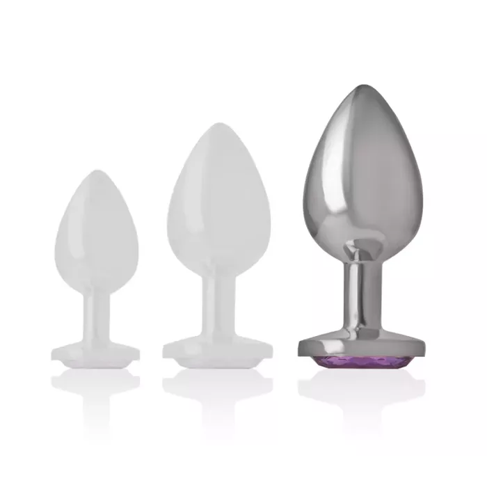 INTENSE Aluminum metal anal plug Size L Photo 6