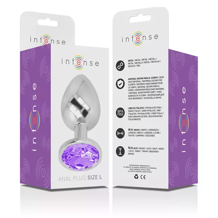 INTENSE Aluminum metal anal plug Size L Photo 7