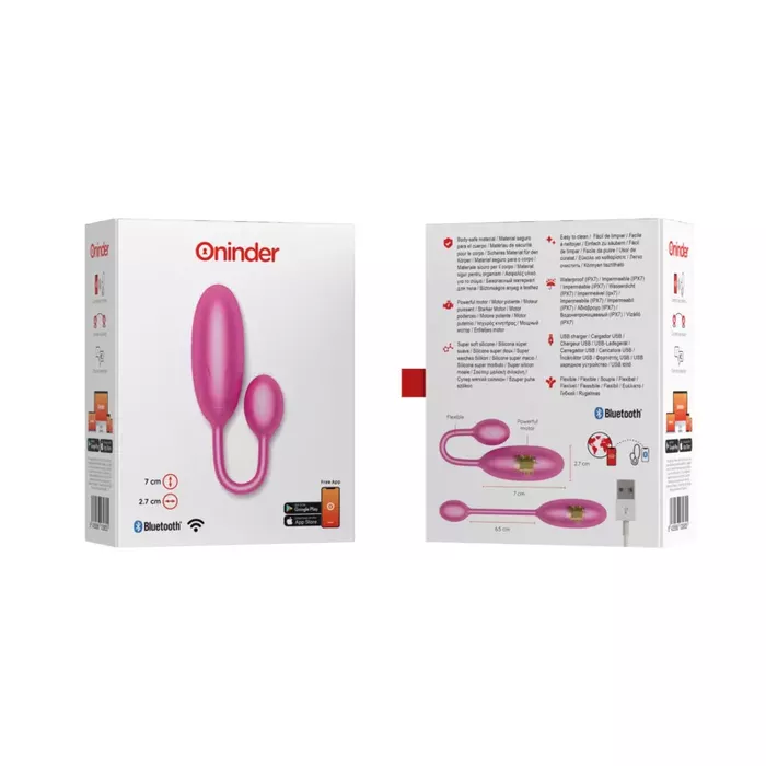 ONINDER DENVER vibrating egg 7 x 2.7 cm Photo 9