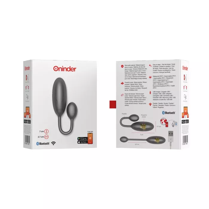 Vibrating egg ONINDER DENVER 7 x 2.7 cm Photo 9