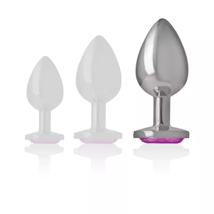 Anal plug INTENSE Aluminum metal plug size L Photo 6