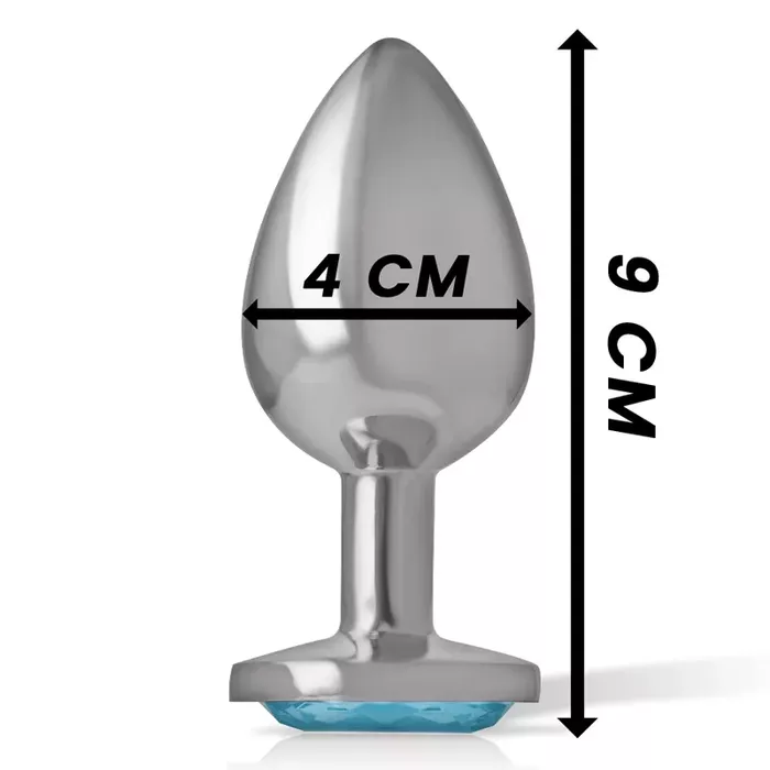 Anal plug INTENSE D-235744 — aluminum, size L Photo 5