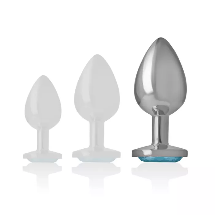 Anal plug INTENSE D-235744 — aluminum, size L Photo 6